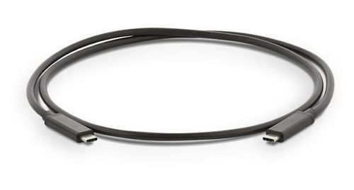 LMP Thunderbolt 3 (USB-C) Kabel, aktiv 40 Gbit/s, 4K/5K, 60W, schwarz, 2m