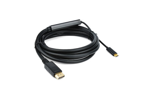 LMP USB-C zu Mini-DisplayPort Kabel 1.8m schwarz
