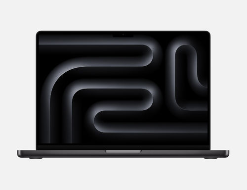 MacBook Pro 14" M3 Pro • 11‑Core CPU • 14-Core GPU • 18 GB RAM • 512 GB SSD (Schwarz)